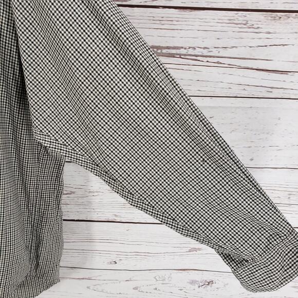 Ralph Lauren Men's Black Gray 100%Cotton Blaire Long Sleeve Shirt Size Large - Picture 5 of 14